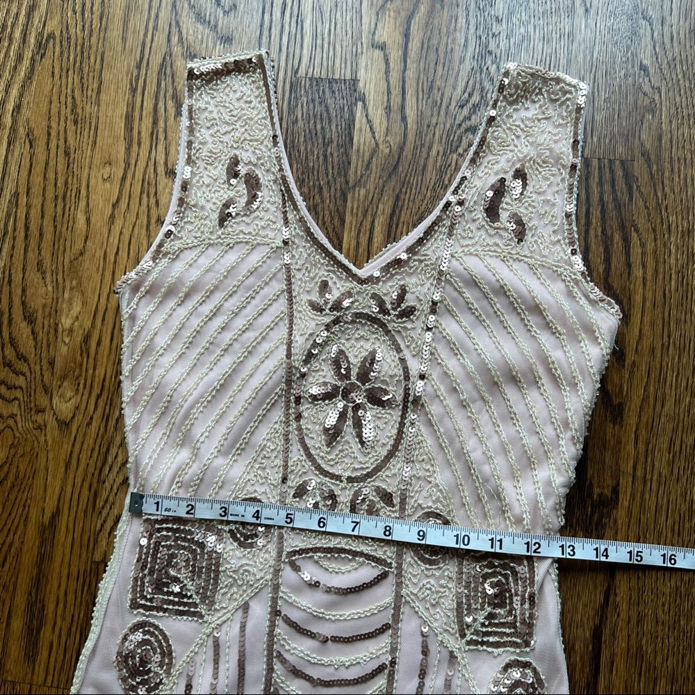 Sequin Flapper Style Dress - image 4